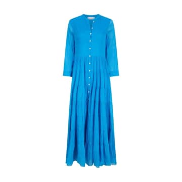 Pranella Victoria Maxi Dress Greek Blue