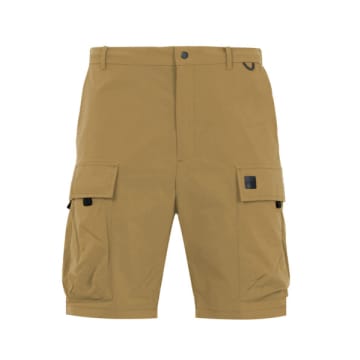 Shop Outhere Shorts For Man Eotm216ag42 Kaki In Neutrals