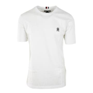 Tommy Hilfiger T-shirt For Man Mw0mw33987 Ybr In White