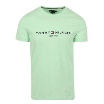 Tommy Hilfiger T-shirt For Man Mw0mw11797 Lxz In Green