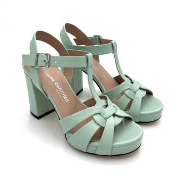 Chiara Carrino 'cece' Sandal In Green
