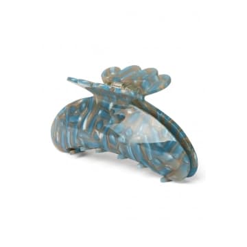 Sui Ava Helle Cloudy Big Claw Clip In Blue