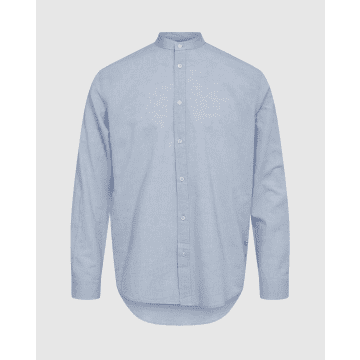 Minimum Cole 9802  Shirt Hydrangea Melange In Blue