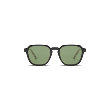 Komono Matty Black Tortoise Forest Sunglasses