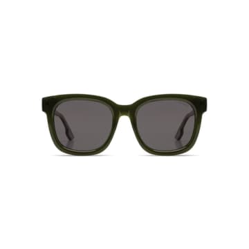 Komono Sienna Seaweed Sunglasses In Black