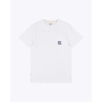 Shop Wemoto Knight Off White Slub Jersey Pocket T-shirt