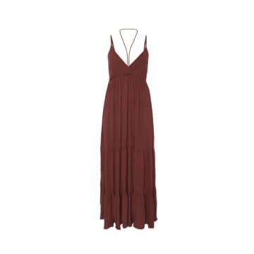 Frnch Clemy Dress In Brown