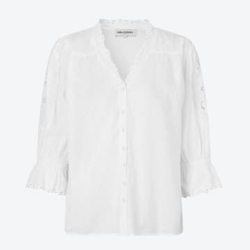 Lolly's Laundry Charlie Broderie Shirt In White