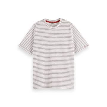 Scotch & Soda Relaxed T-shirt In White