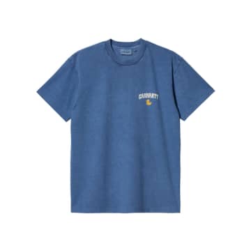 Carhartt Camiseta Ss Duckin In Blue
