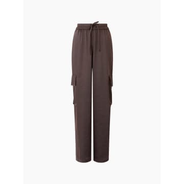 French Connection Chloetta Cargo Trouser | Chocolate Torte In Brown