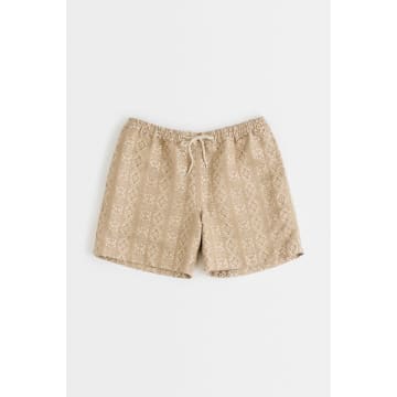 A Kind Of Guise Volta Shorts Wallpaper Jacquard In Neutral