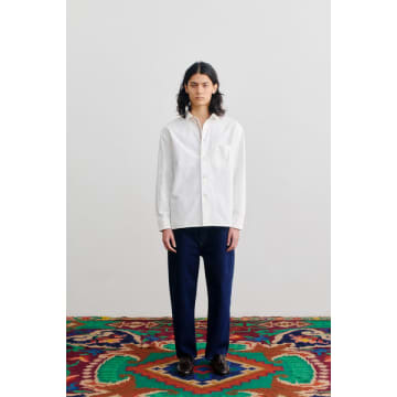A Kind Of Guise Gusto Shirt White Denim