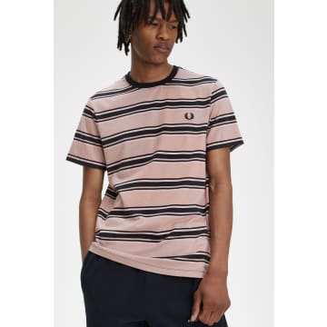 Shop Fred Perry Mens Stripe T Shirt