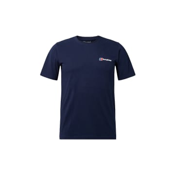 Berghaus Mens Mtn Lineation Short Sleeve T Shirt In Blue