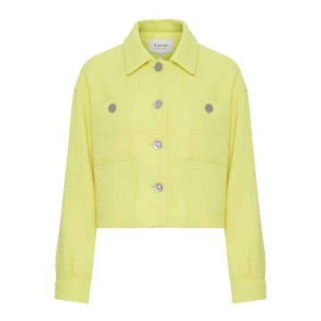 B.young Bydadena Jacket Sunny Lime In Green