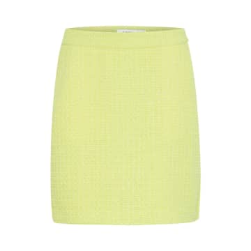 B.young Bydadena Skirt Sunny Lime In Green