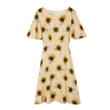 Paul Smith Womenswear Ibiza Sunflair' Dress In Yellow