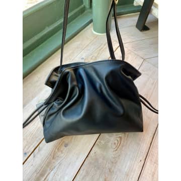 Marlon Nura Bucket Handbag In Black