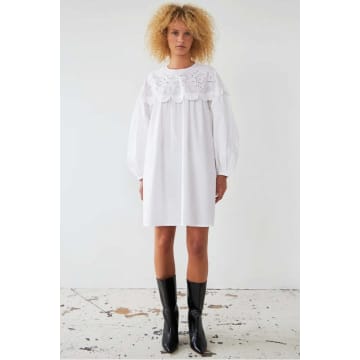Stella Nova Annemone Dress Embroidery Anglaise In White