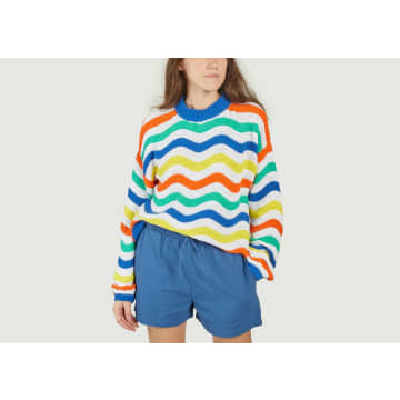 Thinking Mu Jo Knitted Pullover In Multi
