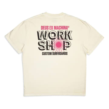Deus Ex Machina Surf Shop Short-sleeved T-shirt (dirty White)