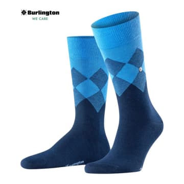 Burlington Marine Hampstead Socks In Blue