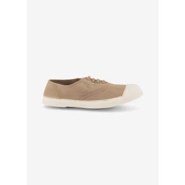 Bensimon Shell Laces Tennis Womens Shoes In Brown