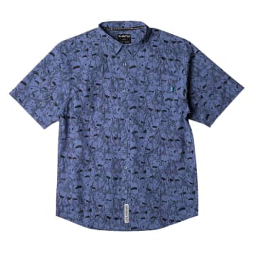 Kavu Festaruski Shirt (narwhal Blues)