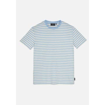 Recolution Delonix Cornflower Blue Stripes T-shirt