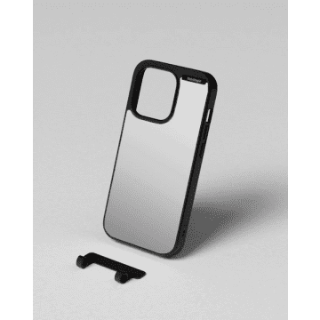 Topologie Bump Phone Cases Silver/black Mirror Iphone 13/14 In Metallic
