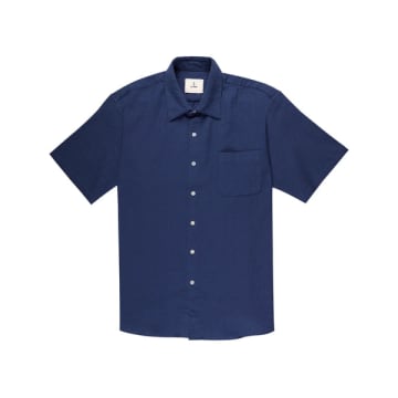 La Paz Roque Ss Shirt In Blue