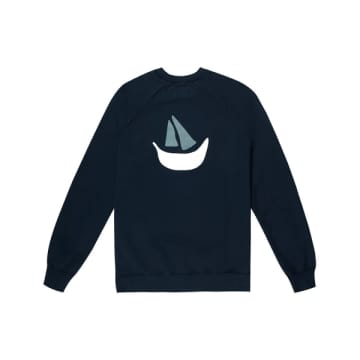 La Paz Cunha Sweatshirt In Boat Dark Navy In Blue