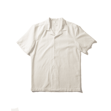 Edmmond Sleeve Shirt Cuts Artisan In White