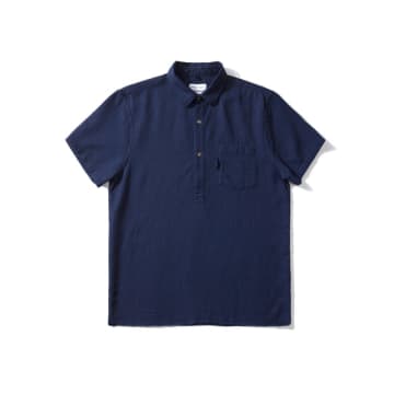 Edmmond Polo Waffle In Blue