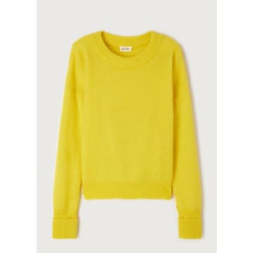 American Vintage Vitow Jumper In Yellow