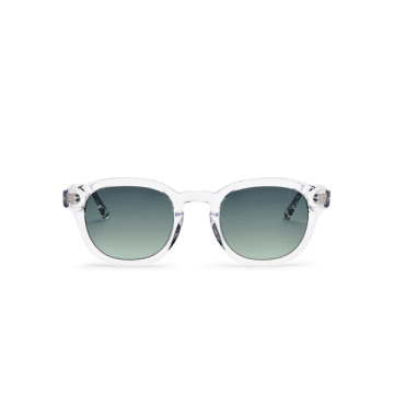 Messyweekend Sunglasses Billie In Crystal W. Green Lenses