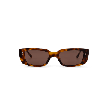 Messyweekend Sunglasses Grace In Tortoise W. Brown Lenses