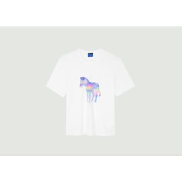 Shop Ps By Paul Smith Zebra Print T-shirt