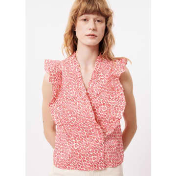 Frnch Taya Blouse In Pink
