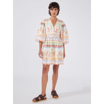 Hayley Menzies Dancing Girls Broderie Anglaise Dress In Multi