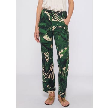 Vilagallo Lidia Trousers In Green