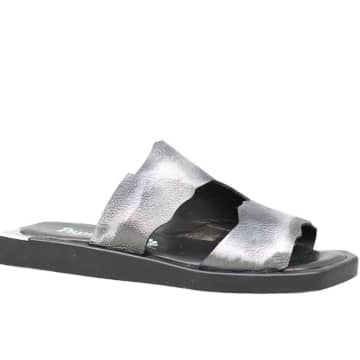 Shop Papucei Silver  Lilac Sandal In Metallic