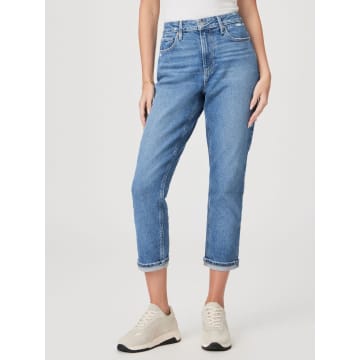 Paige Brigitte Jeans With Cuff Le Club In Blue