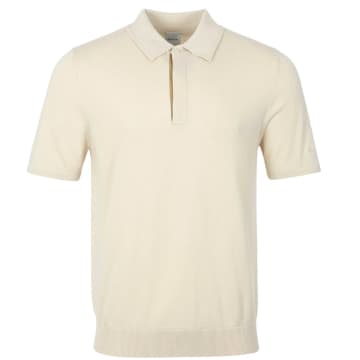 Paul Smith Menswear Short Sleeve Polo In Neutral