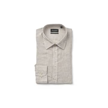 Sand Copenhagen State Soft L/s Linen Shirt Beige In Neturals