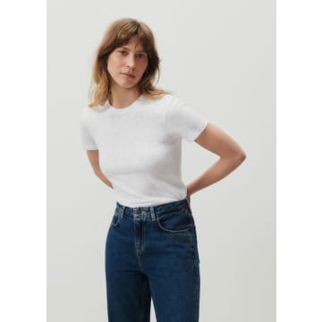 American Vintage Sonoma Round Neck T-shirt In White