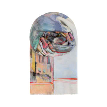 Ombre London Ombre Scarf Italy Print 2437 In Multi