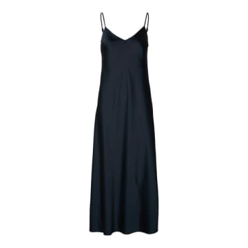 Selected Femme Lena Slip Dress In Black
