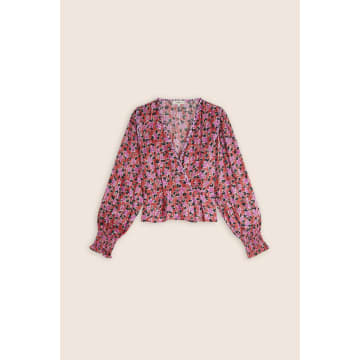 Suncoo Lain Blouse| 13-rouge In Red